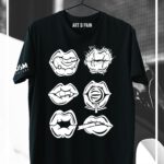 Aus der BDSM Couture Kinky Kollektion - Der Mund als Sinnbild in mehreren Varianten
